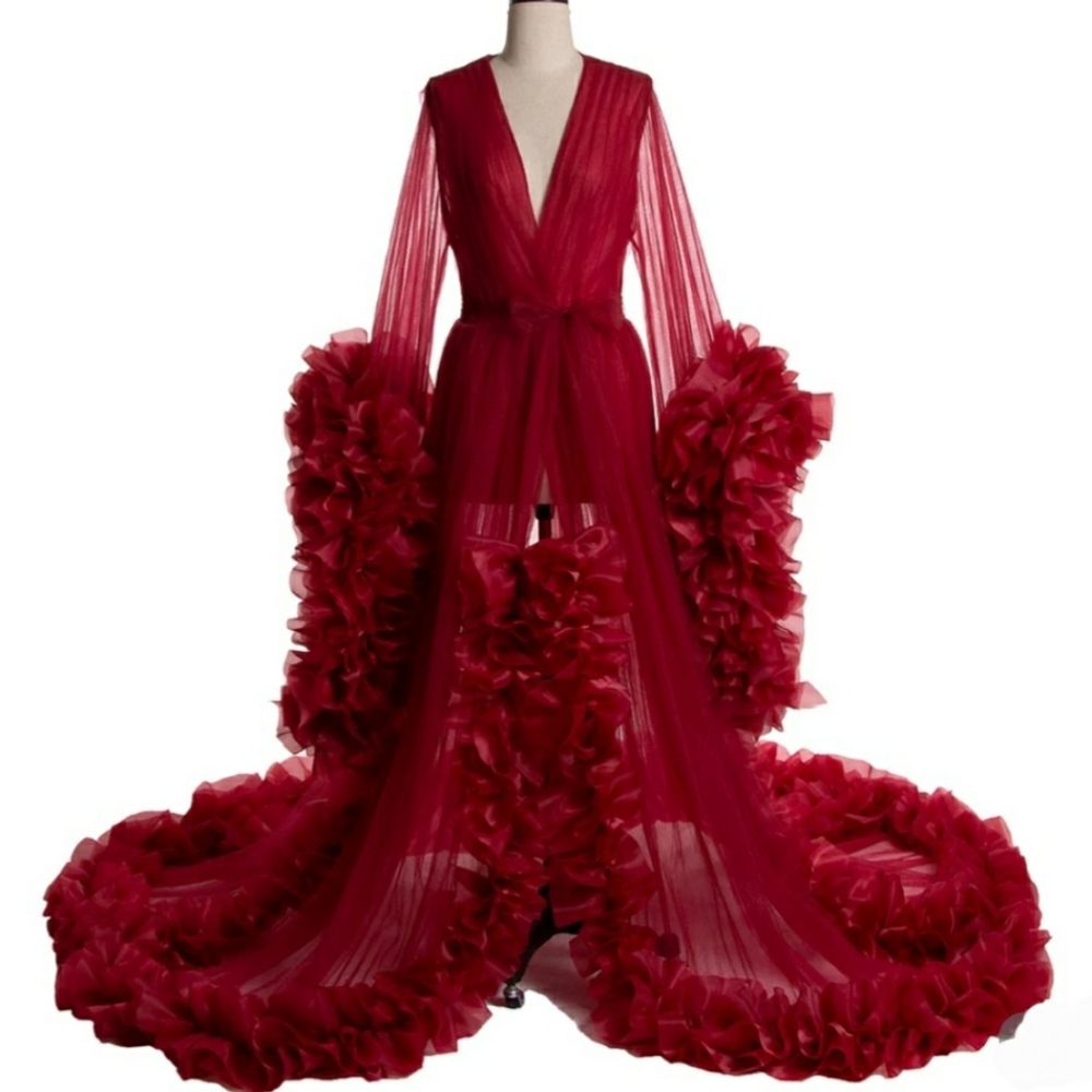 Sexy dark blue lingerie or maternity shoot